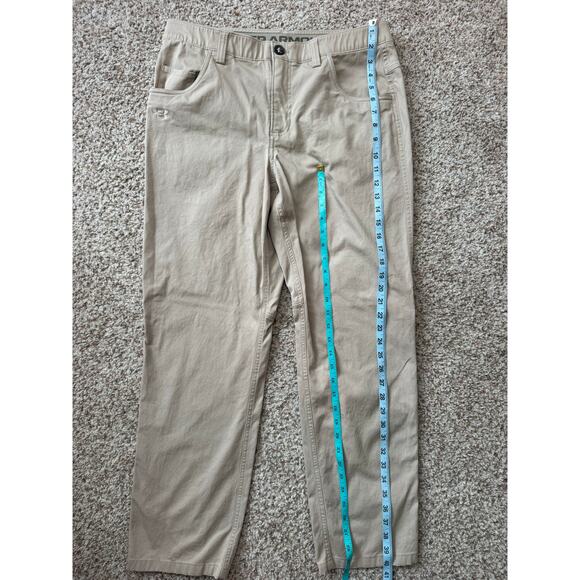 UNDER ARMOUR Men's performance Material Pants SIZE 32X32, Lightweight - Picture 4 of 9